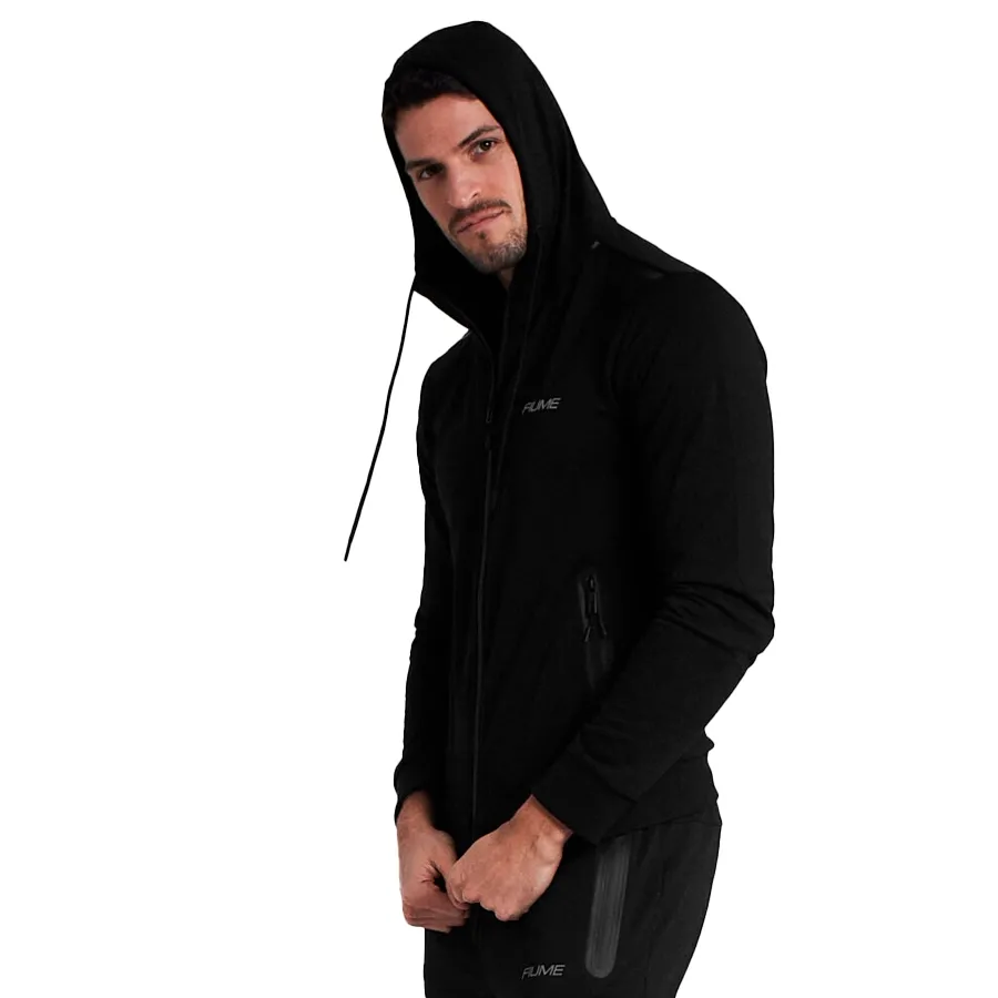 Imagen 2 de 3 de Campera Fiume Sport Deco-NEGRO