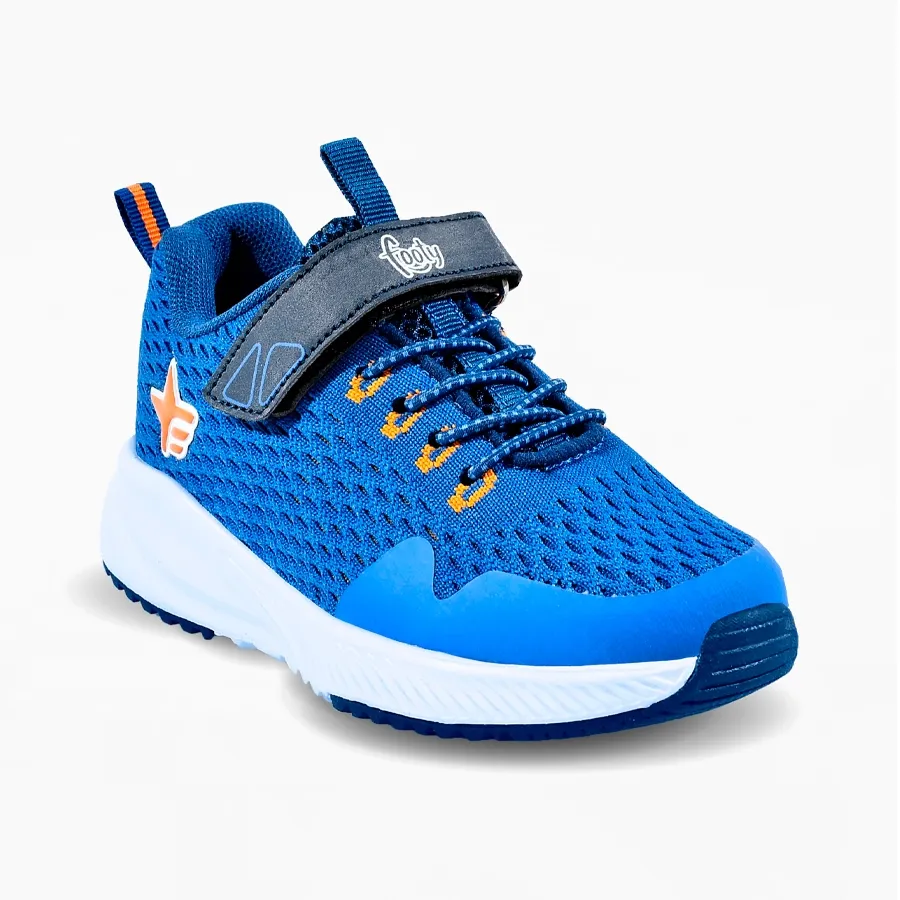 Imagen 1 de 4 de Zapatillas Footy Deportiva Sport New York-AZUL/MARINO/NARANJA