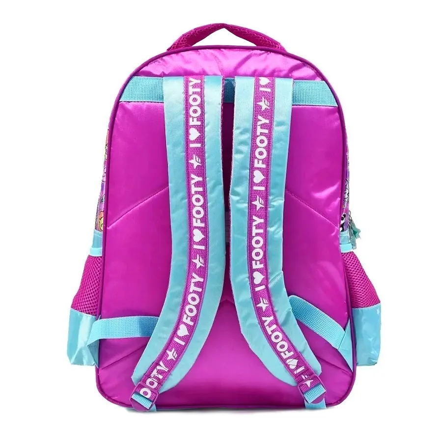 Imagen 2 de 3 de Mochila Footy Espalda 18 Insert-VIOLETA/TURQUESA