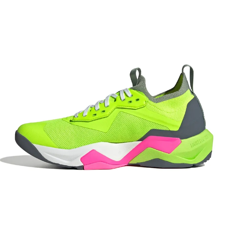 Imagen 3 de 8 de Zapatillas adidas Rapidmove ADV 2-VERDE FLUOR/BLANCO/ROSA FLUOR
