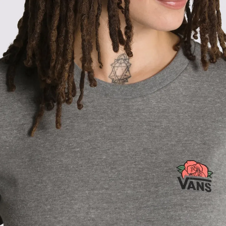 Imagen 5 de 6 de Remera Vans Triangle Rose-GRIS