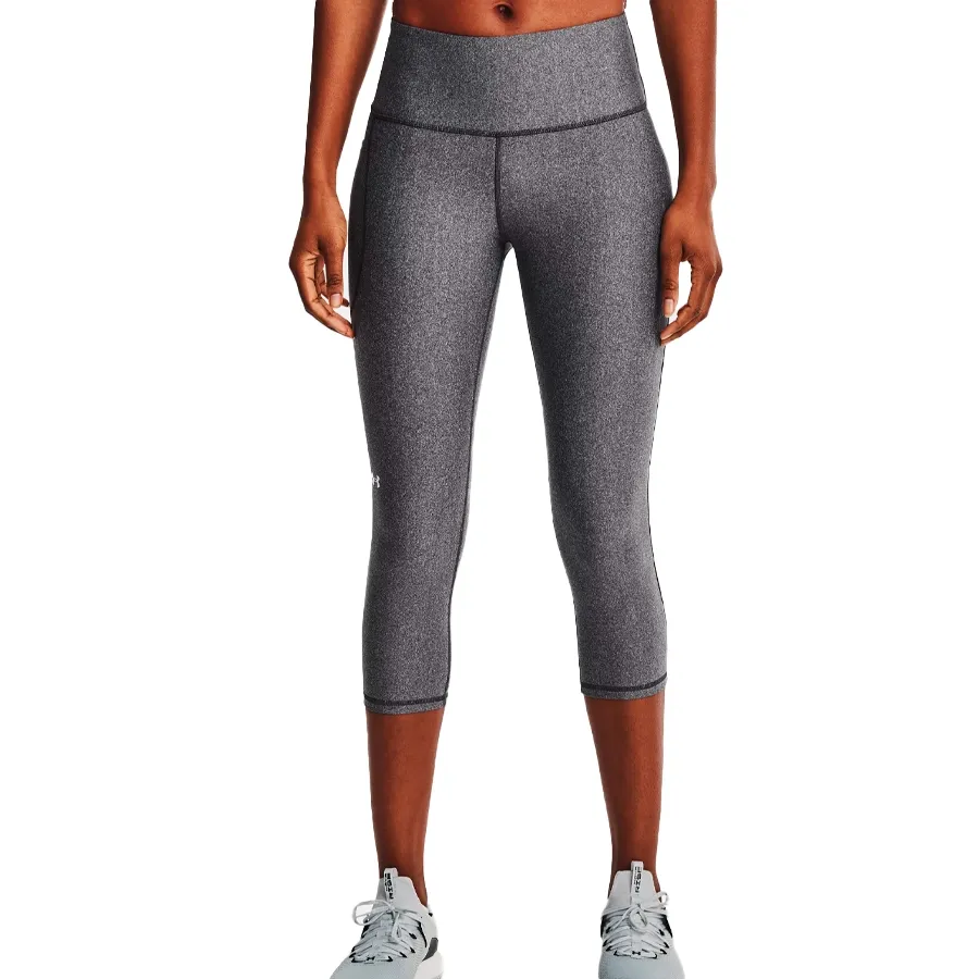 Imagen 2 de 6 de Calza Under Armour HeatGear Hi Rise-GRIS