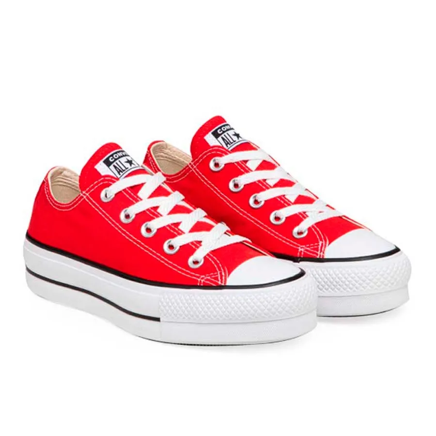 Imagen 2 de 4 de Zapatillas Converse Ct All Star Platform Ox-ROJO