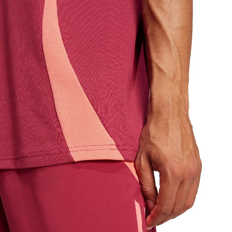 Imagen 4 de 6 de Remera adidas Chomba River Plate 24/25-BORDO