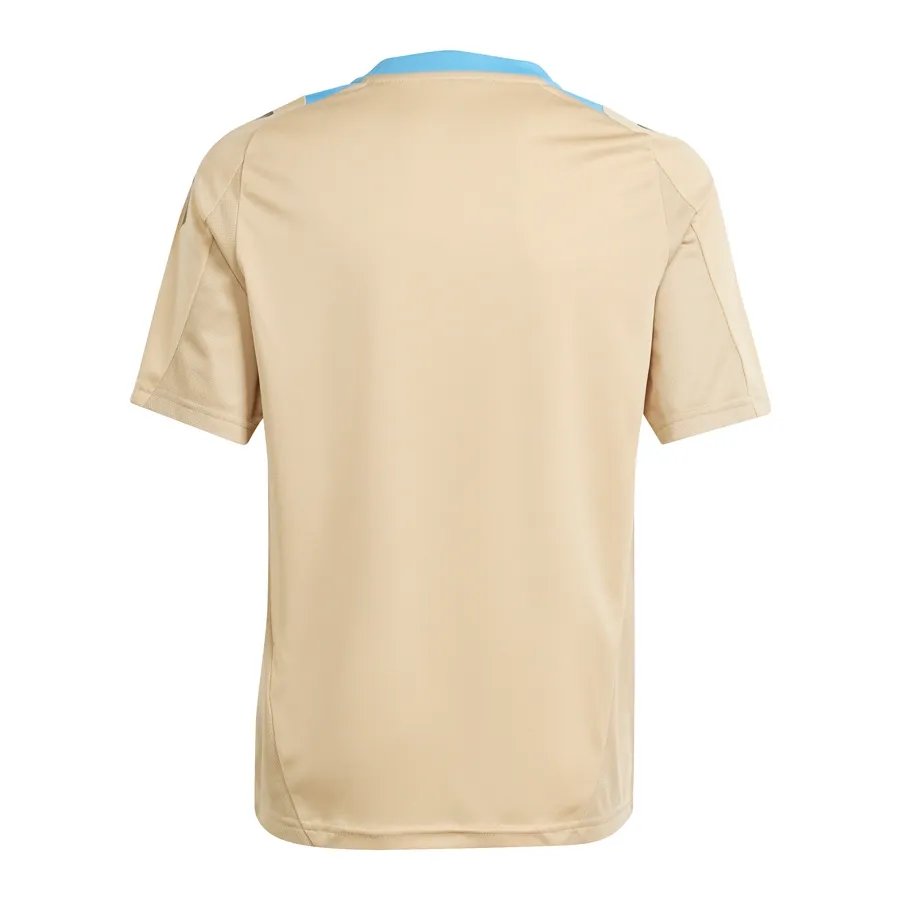 Imagen 1 de 5 de Camiseta adidas Afa Entrenamiento 24 Kids-BEIGE/CELESTE