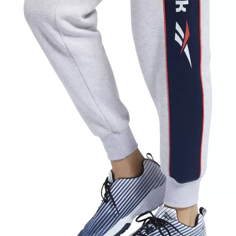 Imagen 2 de 4 de Pantalón Reebok Cl F Linear-GRIS/AZUL