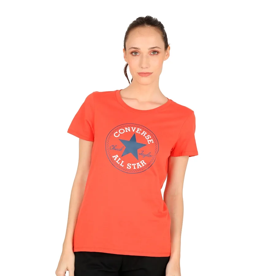 Imagen 0 de 2 de Remera Converse Patch-NARANJA
