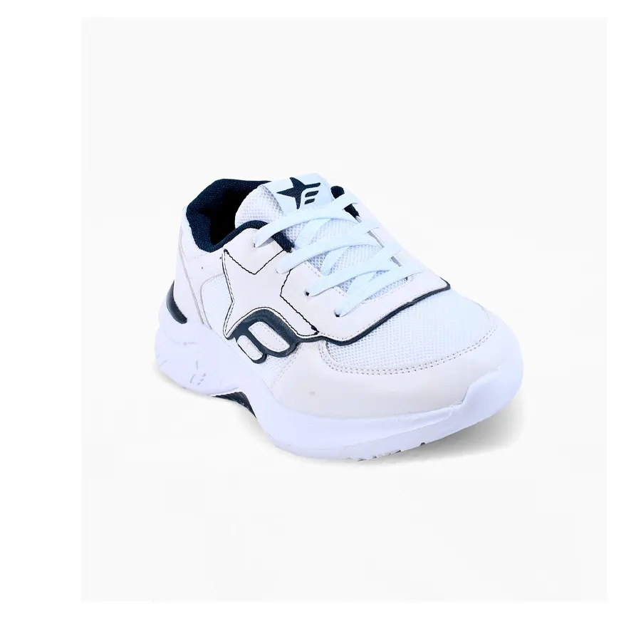 Imagen 1 de 3 de Zapatillas Footy Escolar Princeton-BLANCO/AZUL