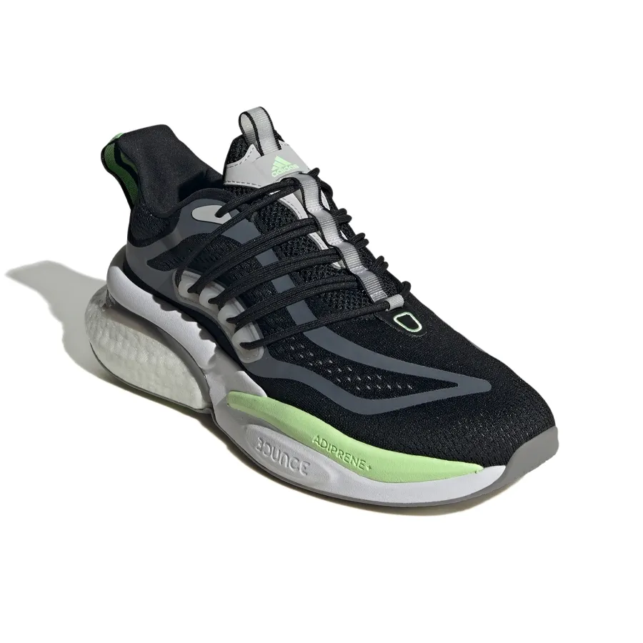 Imagen 8 de 9 de Zapatillas adidas Alphaboost V1-NEGRO/GRIS/LIMA