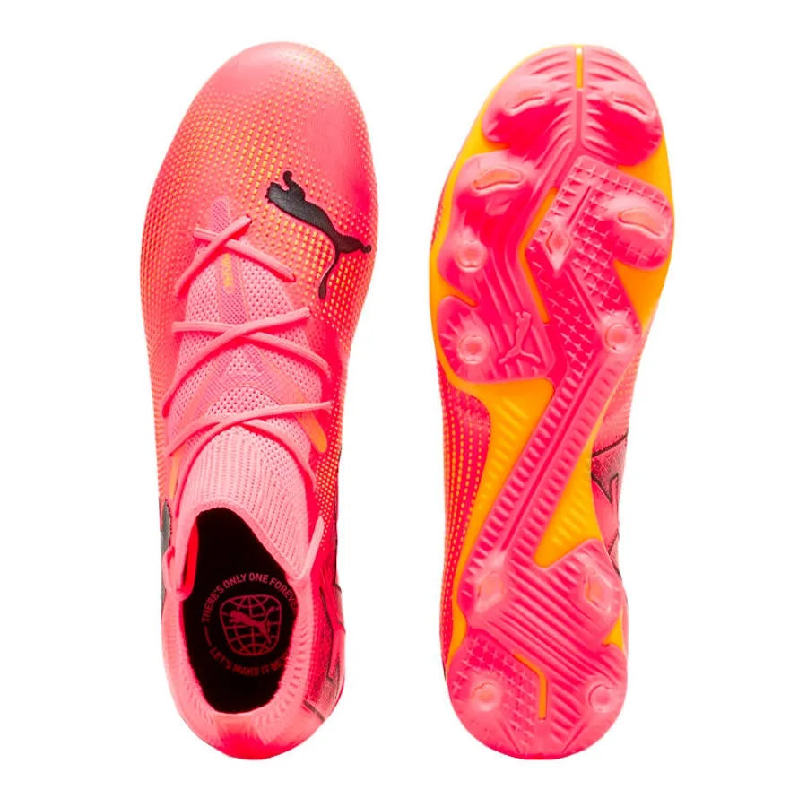 Imagen 2 de 4 de Botines Puma Future 7 Match Fg Ag-ROSA FLUOR/NEGRO