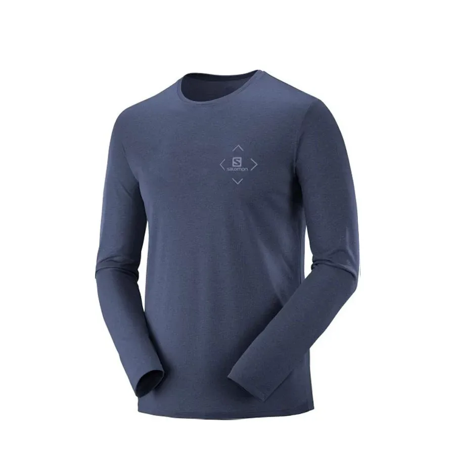 Imagen 0 de 1 de Remera Salomon Cotton III-MARINO