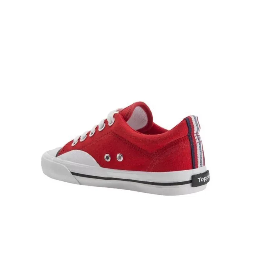 Imagen 2 de 3 de Zapatillas Topper Profesional Niños-ROJO