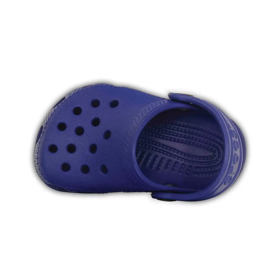 Imagen 3 de 5 de Ojotas Crocs Littles Cerulean-AZUL