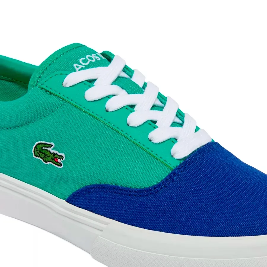 Imagen 4 de 5 de Zapatillas Lacoste Jump Serve Lace-VERDE/AZUL/AMARILLO