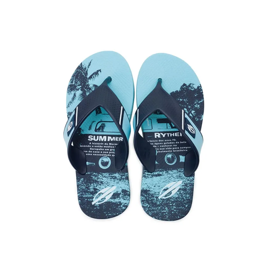 Imagen 3 de 4 de Ojotas Mormaii Neocycle Kids-CELESTE/AZUL