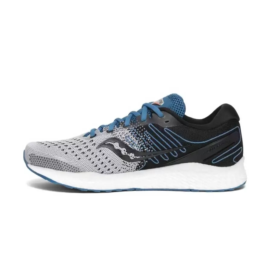 Imagen 2 de 5 de Zapatillas Saucony Freedom 3-GRIS/NEGRO/AZUL