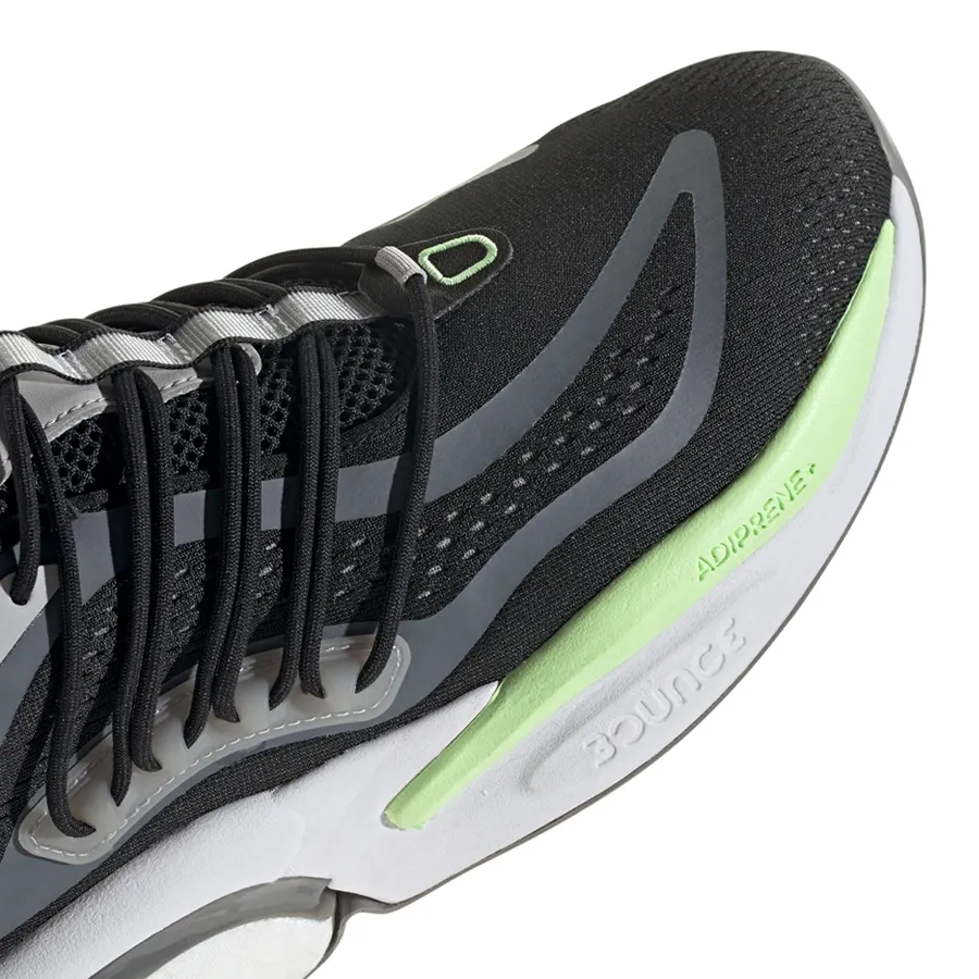 Imagen 4 de 9 de Zapatillas adidas Alphaboost V1-NEGRO/GRIS/LIMA