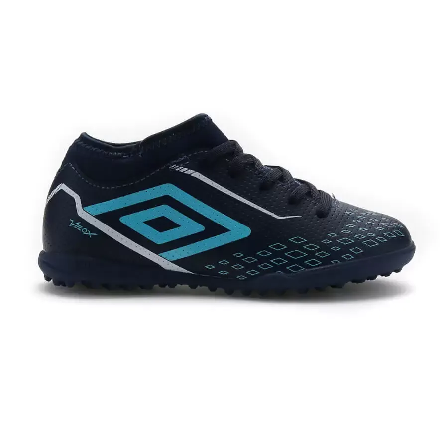 Imagen 4 de 5 de Botines Umbro Sty Velox Jr-MARINO/AZUL/BLANCO
