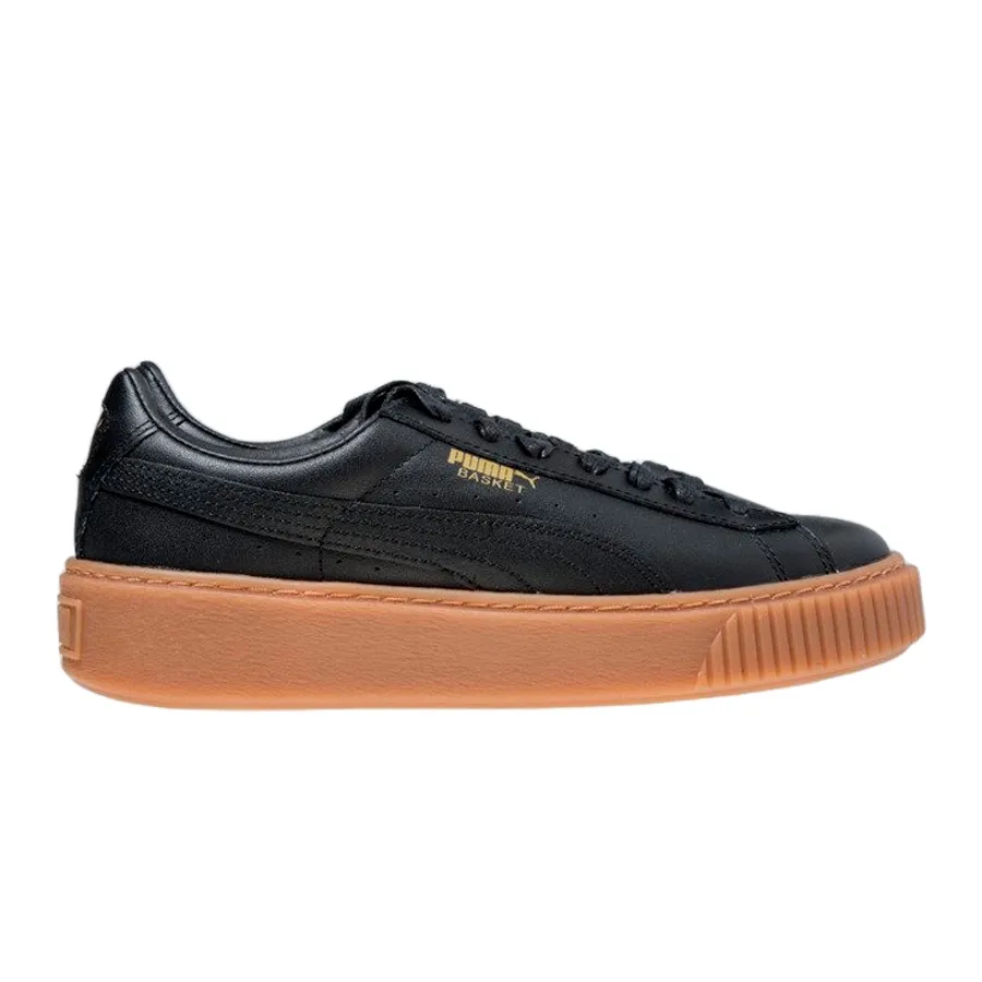 Imagen 0 de 5 de Zapatillas Puma Basket Plataform Core-NEGRO/MARRON