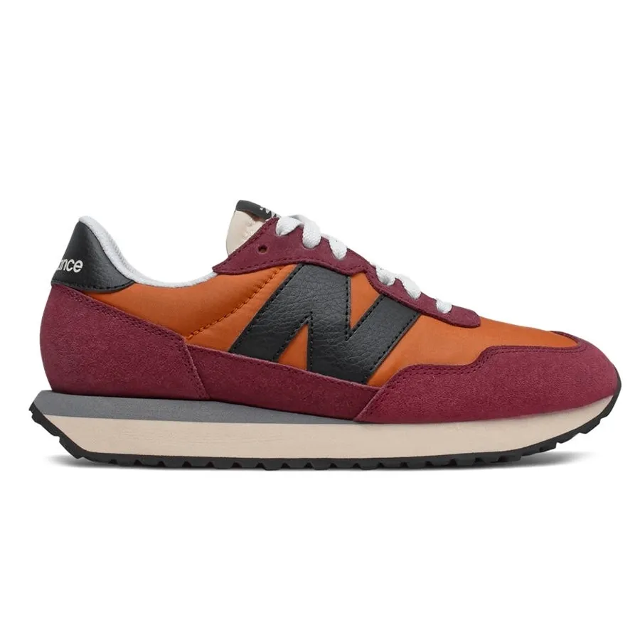 Imagen 0 de 4 de Zapatillas New Balance 237-BORDO/NARANJA/NEGRO