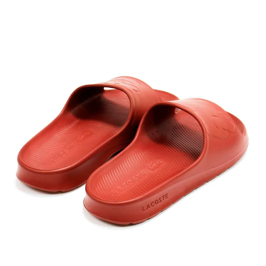 Imagen 2 de 4 de Ojotas Lacoste Croco 2.0-BORDO