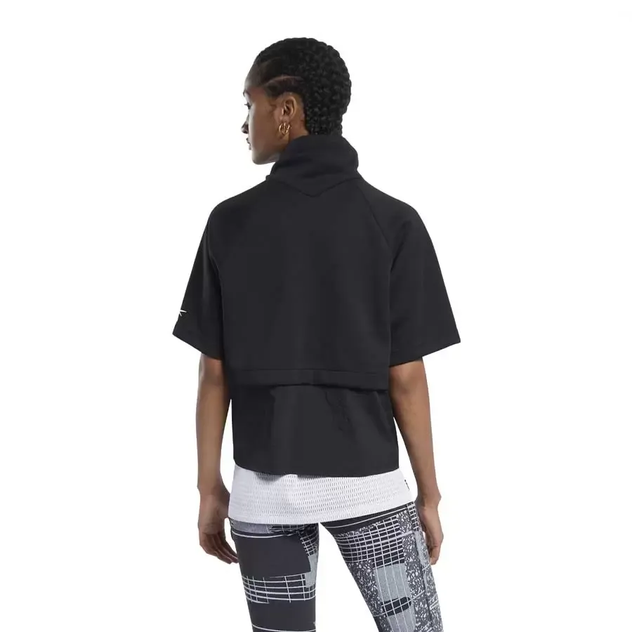 Imagen 1 de 5 de Buzo Reebok Ts Ss Cowl Sweatshi-NEGRO