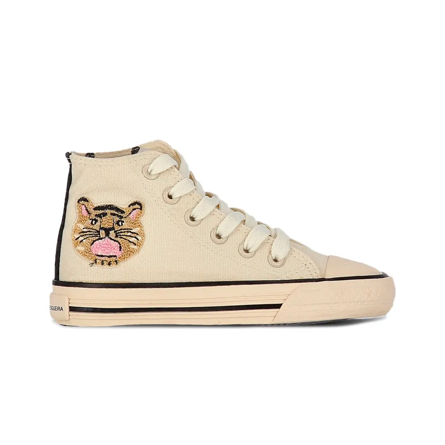 Imagen 0 de 7 de Zapatillas Topper Rail Hi Kids X Pesqueira-CRUDO/NEGRO