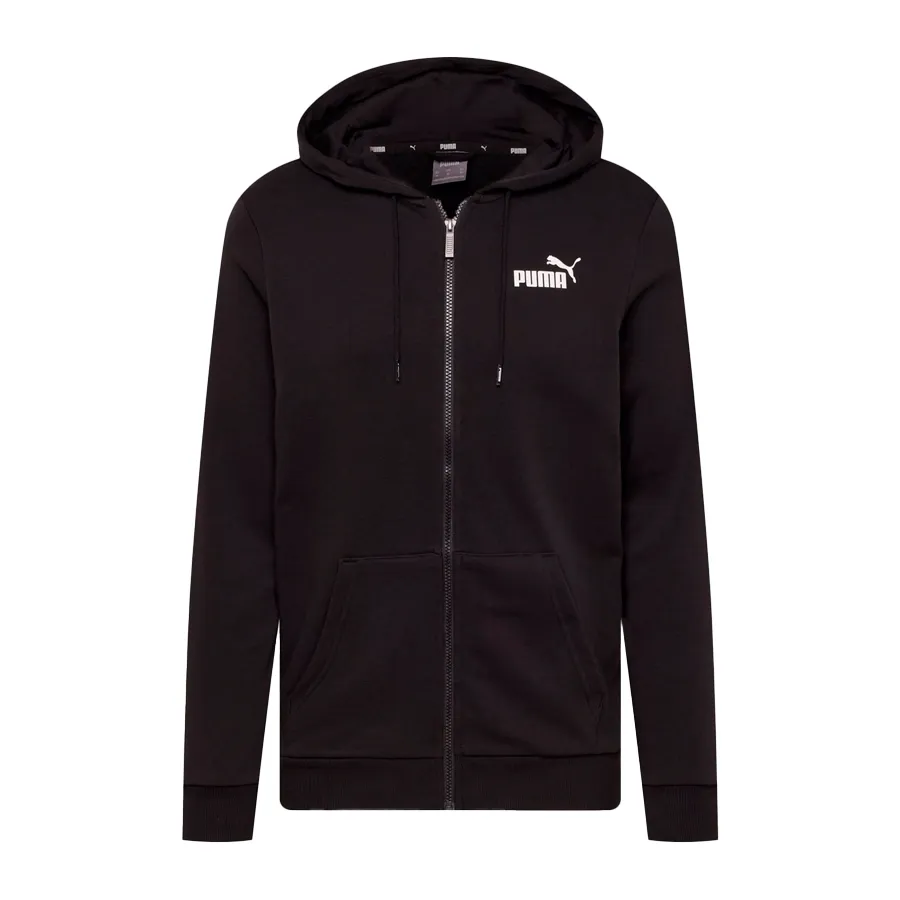 Imagen 3 de 4 de Campera Puma Essentials Small Logo Fz-NEGRO/BLANCO