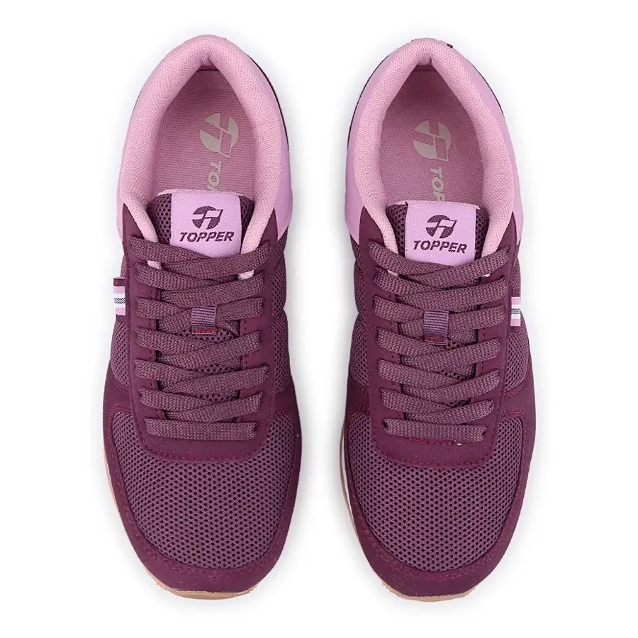 Imagen 2 de 4 de Zapatillas Topper T 350 Mesh-VIOLETA/LILA