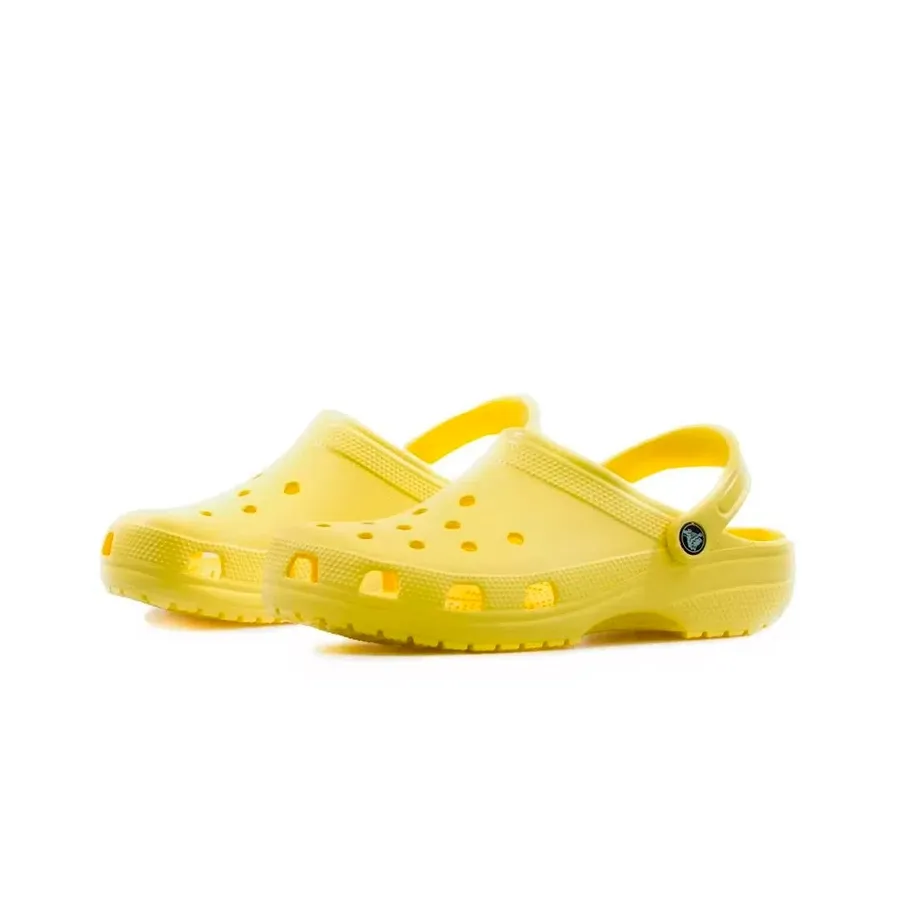 Imagen 1 de 4 de Ojotas Crocs Classic-AMARILLO
