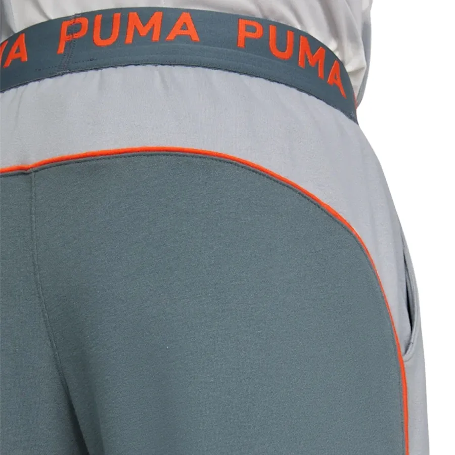 Imagen 4 de 5 de Pantalón Puma Train Knit Jogger-GRAFITO/NARANJA