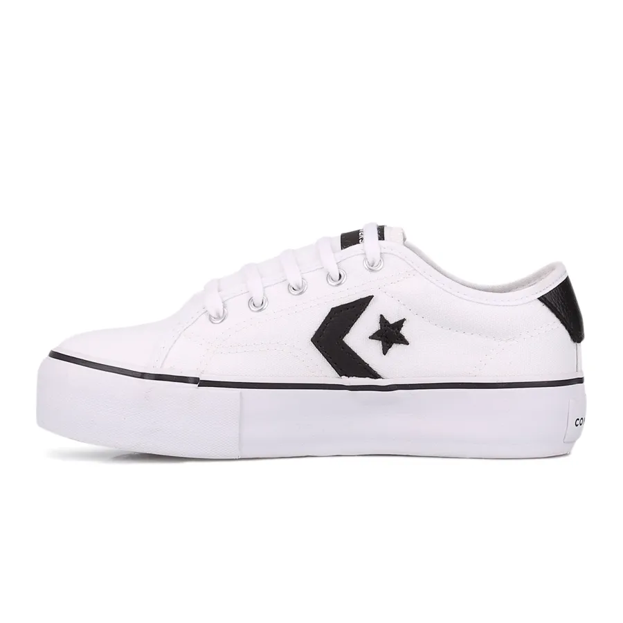 Imagen 1 de 5 de Zapatillas Converse Star Replay Platform Ox-BLANCO/NEGRO