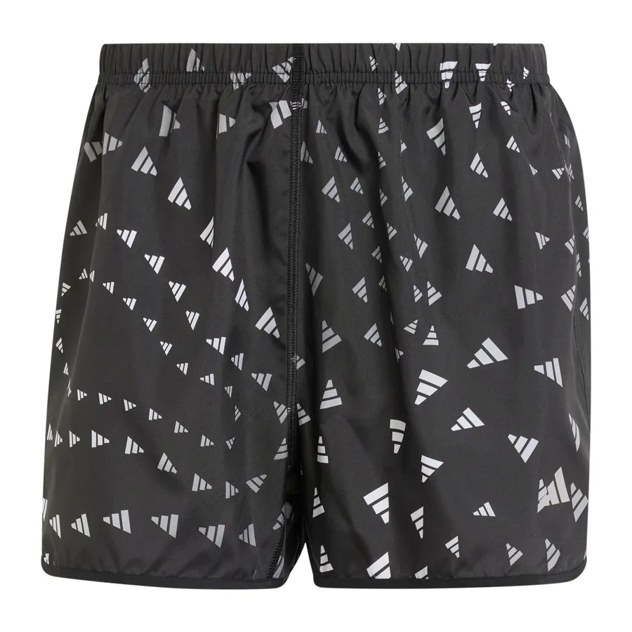 Imagen 2 de 5 de Shorts adidas Run It Aeroready-NEGRO/BLANCO