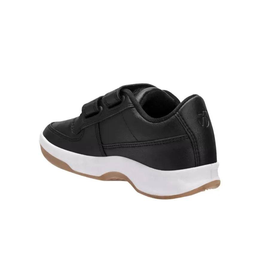 Imagen 2 de 5 de Zapatillas Topper Boris Kids Velcro-NEGRO