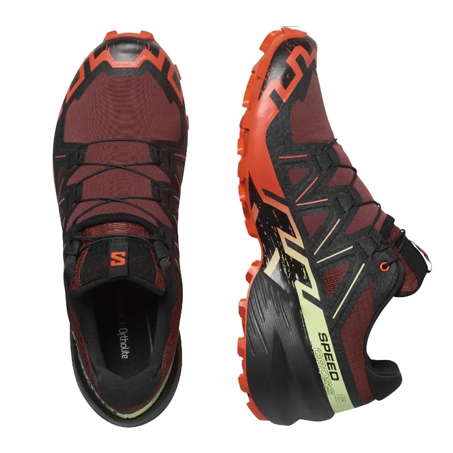 Imagen 3 de 6 de Zapatillas Salomon Speedcross 6-BORDO/NEGRO/LIMA