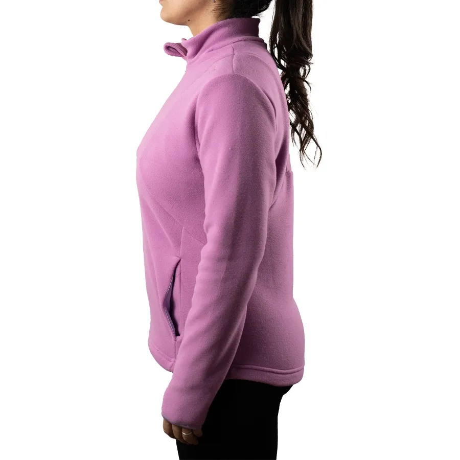 Imagen 2 de 5 de Buzo Kamp Micropolar Medio Cierre-VIOLETA