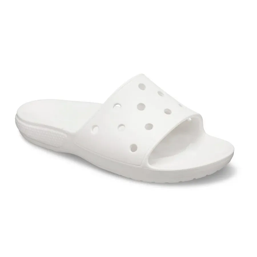 Imagen 2 de 5 de Ojotas Crocs Classic Slide-BLANCO