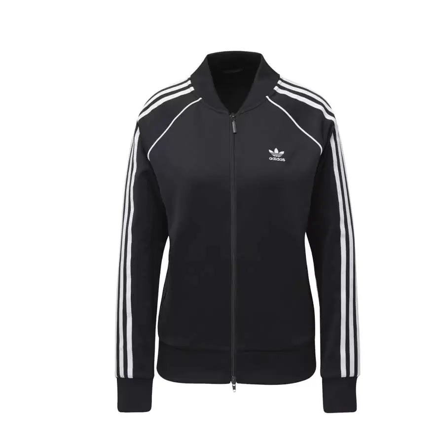 Imagen 3 de 5 de Campera adidas originals Ss Tt-NEGRO/BLANCO