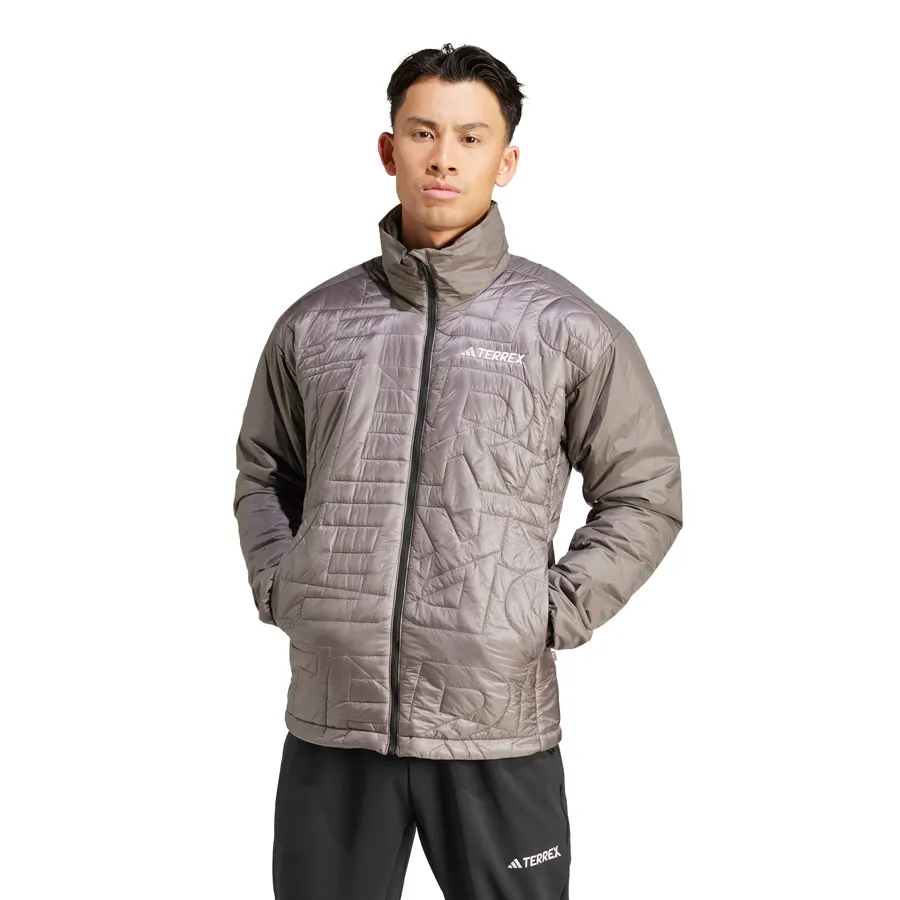 Imagen 2 de 7 de Campera adidas Terrex Xperior Varilite Primaloft-PLATA