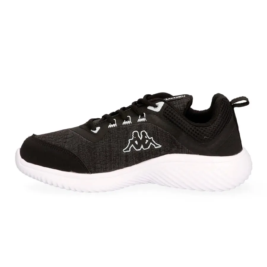 Imagen 1 de 5 de Zapatillas Kappa Thunder-NEGRO/BLANCO