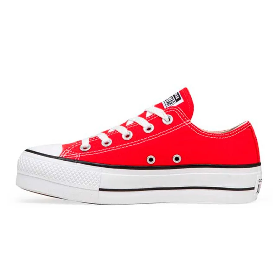 Imagen 1 de 4 de Zapatillas Converse Ct All Star Platform Ox-ROJO