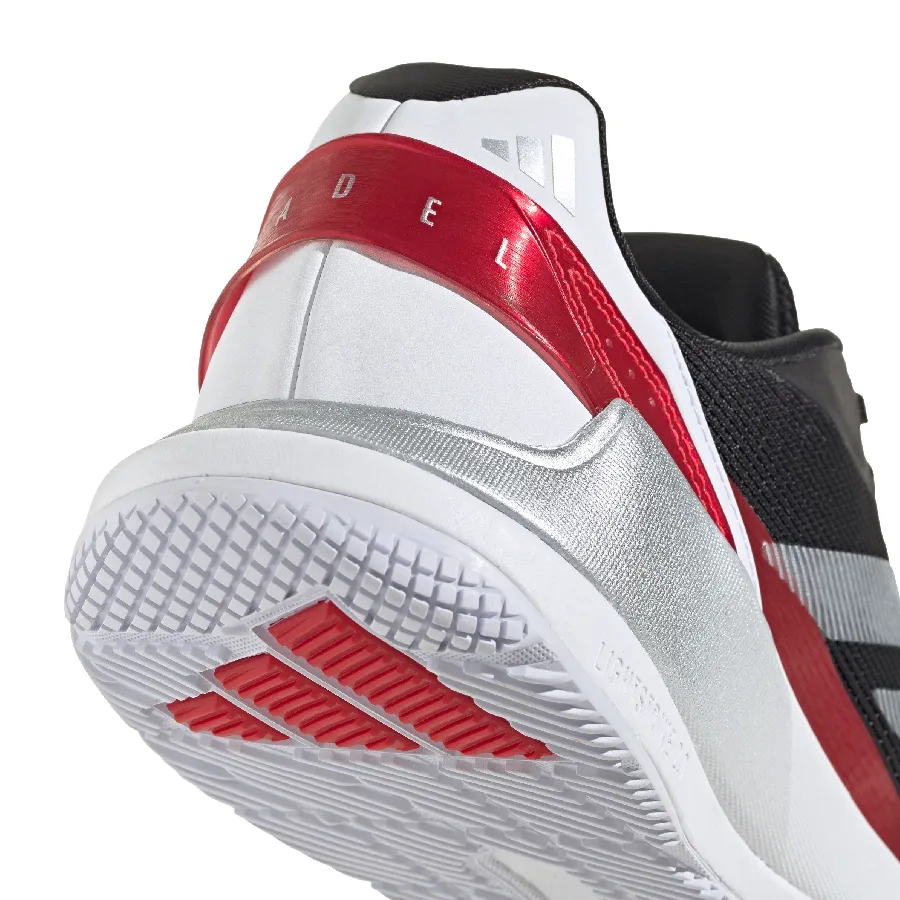 Imagen 6 de 7 de Zapatillas adidas Crazyquick Padel-NEGRO/BLANCO/ROJO