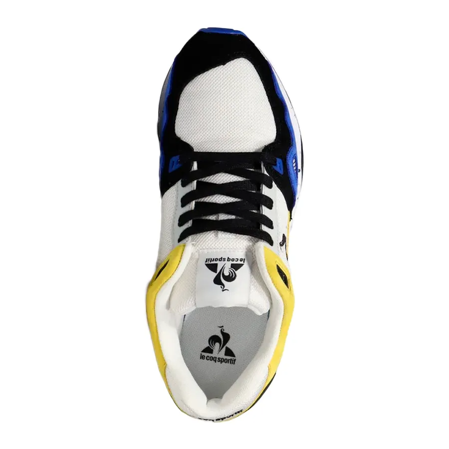 Imagen 3 de 5 de Zapatillas Le Coq Sportif Lcs R1000 Nineties-BLANCO/NEGRO/AMARILLO
