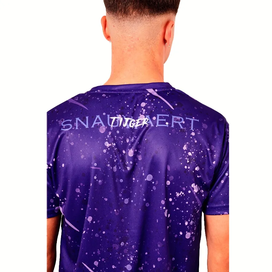 Imagen 3 de 4 de Remera Snauwaert Tiger-PURPURA