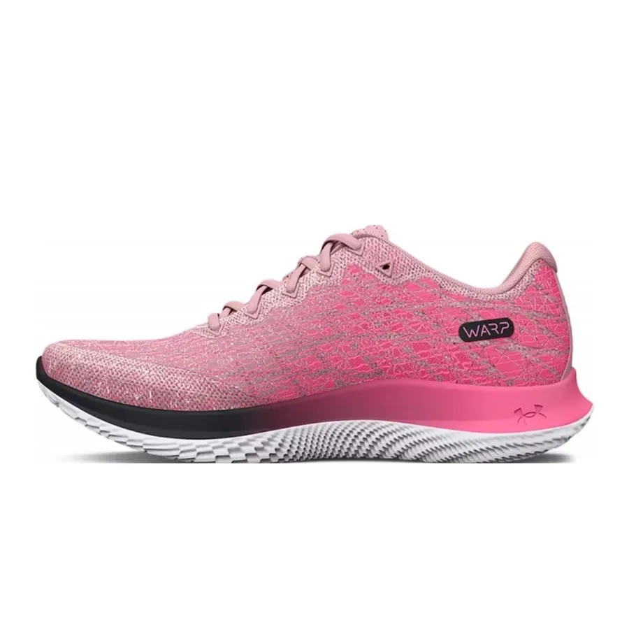Imagen 2 de 6 de Zapatillas Under Armour Flow Velociti Wind 2-ROSA/FUCSIA/NEGRO
