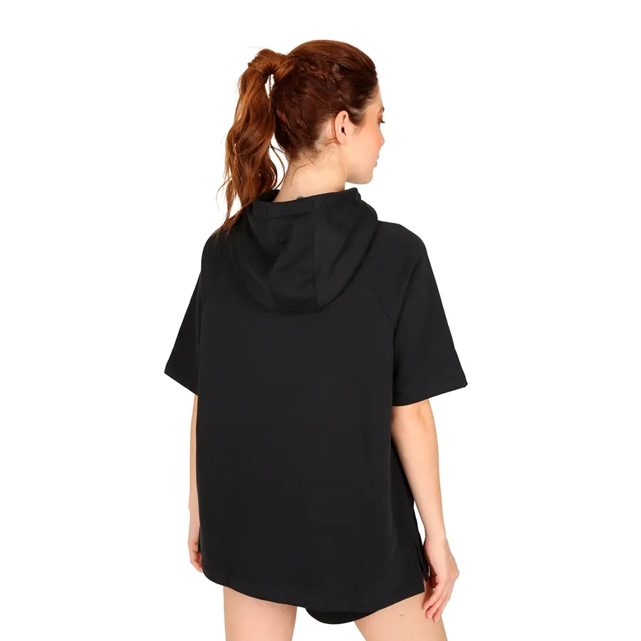 Imagen 1 de 2 de Buzo Under Armour Rival Fleece Ss Hoodie-NEGRO/BLANCO