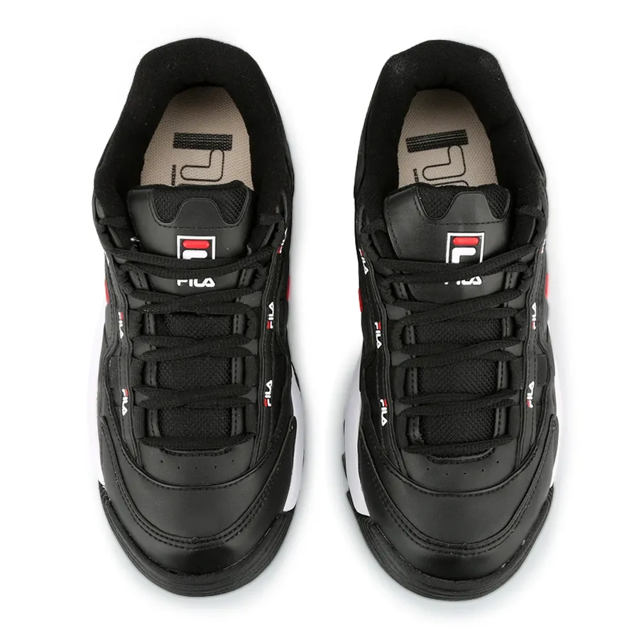 Imagen 3 de 4 de Zapatillas Fila D Formation-NEGRO/BLANCO/ROJO