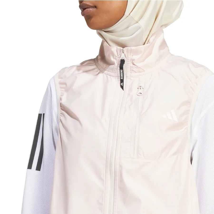 Imagen 3 de 5 de Chaleco adidas Oun The Run-NUDE