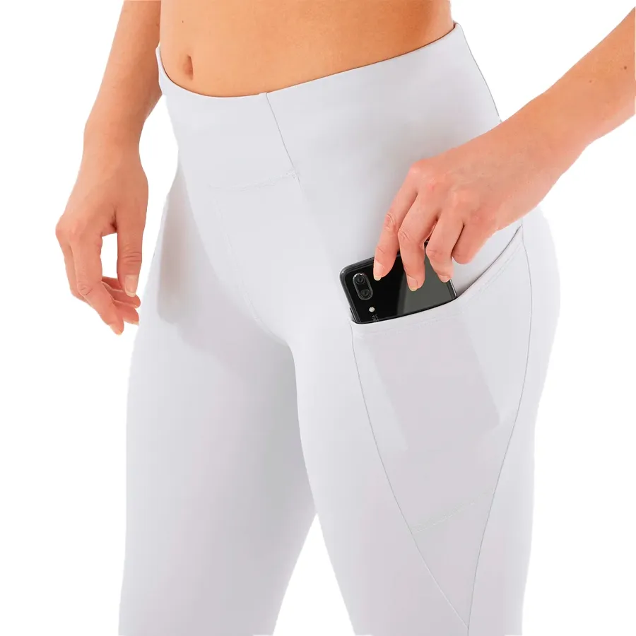 Imagen 4 de 6 de Calza Salomon Cross Run 25" Tight-BLANCO