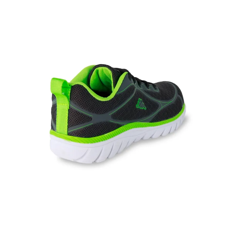Imagen 1 de 6 de Zapatillas Kappa Rufo Kids-GRAFITO/VERDE